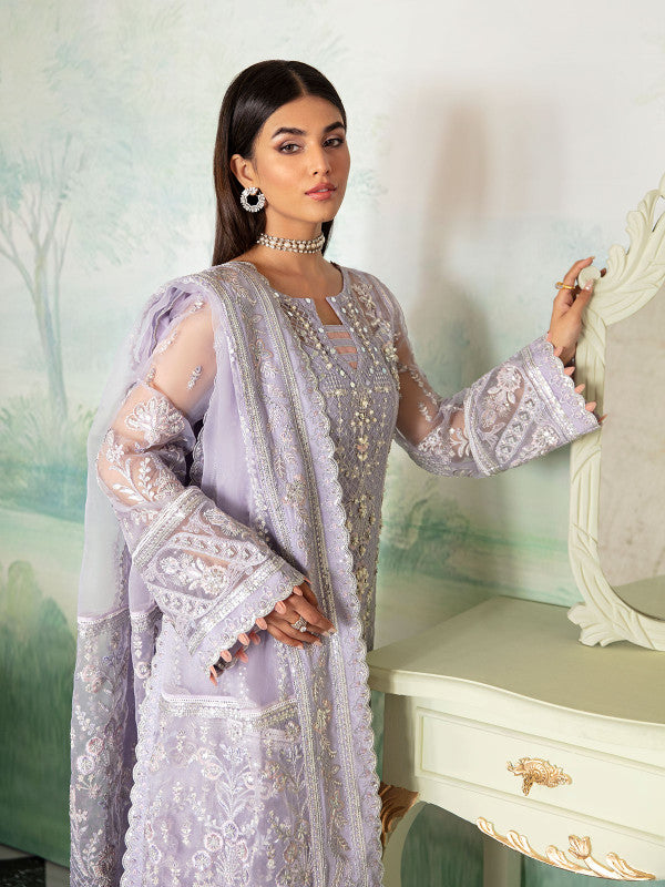 Gulaal | Embroidered Chiffon 23 | LIANA GL-LP-V2-17 - by - Libasekhas UK - Registered Vendor of : Gulaal - 100% Original Designer Dresss