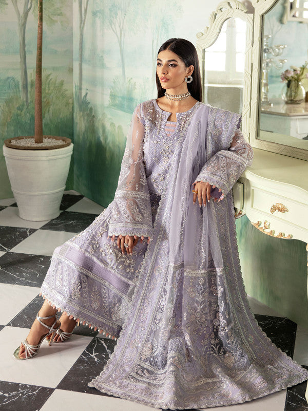 Gulaal | Embroidered Chiffon 23 | LIANA GL-LP-V2-17 - by - Libasekhas UK - Registered Vendor of : Gulaal - 100% Original Designer Dresss