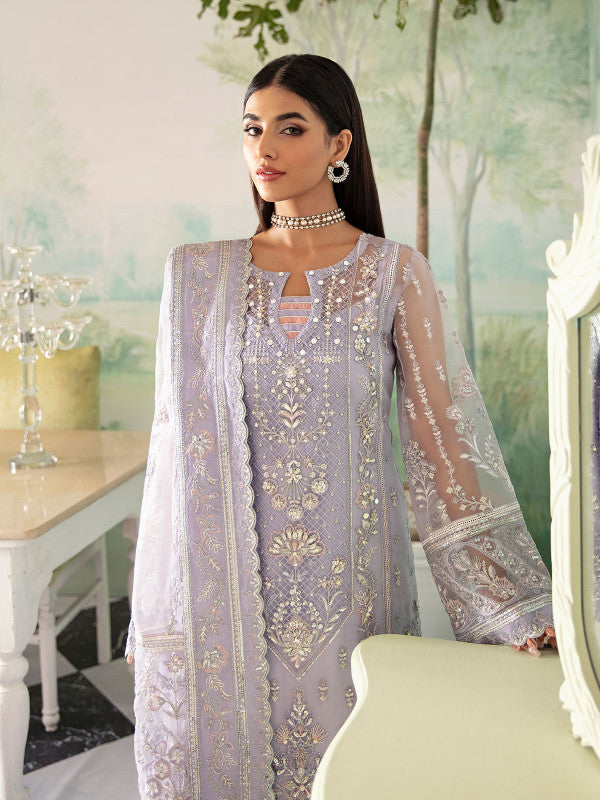 Gulaal | Embroidered Chiffon 23 | LIANA GL-LP-V2-17 - by - Libasekhas UK - Registered Vendor of : Gulaal - 100% Original Designer Dresss