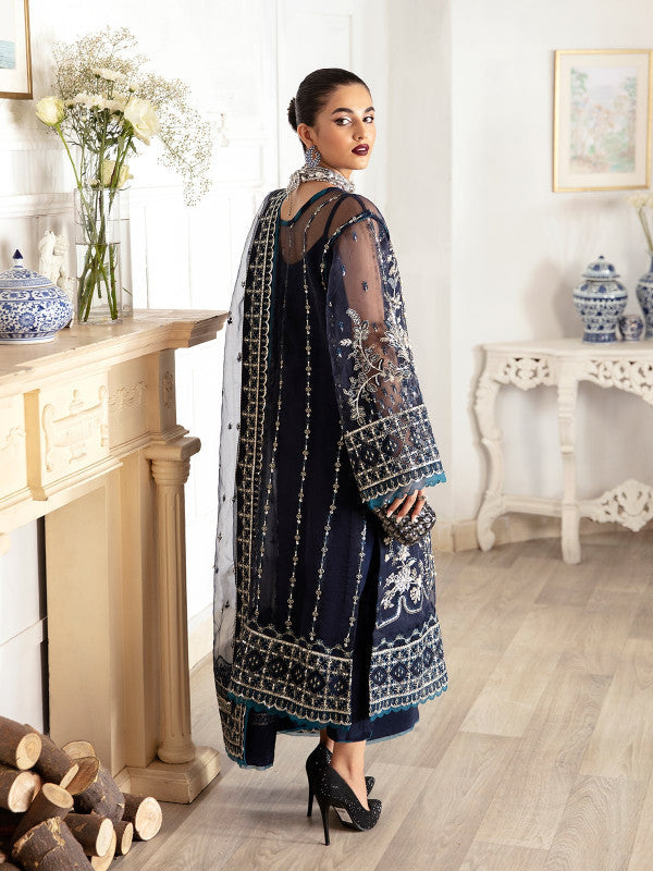 Gulaal | Embroidered Chiffon 23 | SABELA GL-LP-V2-15 - by - Libasekhas UK - Registered Vendor of : Gulaal - 100% Original Designer Dresss