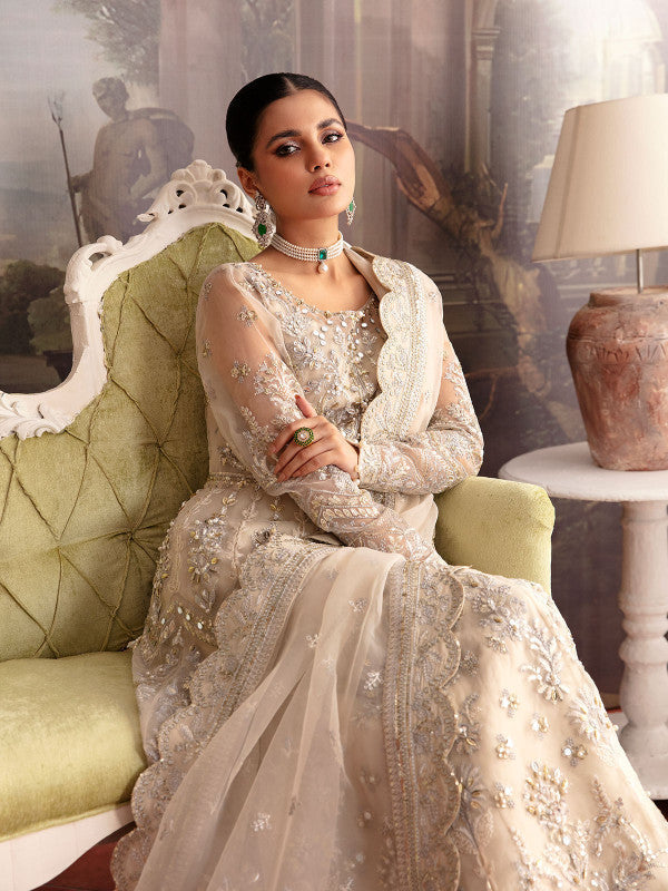 Gulaal | Embroidered Chiffon 23 | ARIANA GL-LP-V2-12 - by - Libasekhas UK - Registered Vendor of : Gulaal - 100% Original Designer Dresss