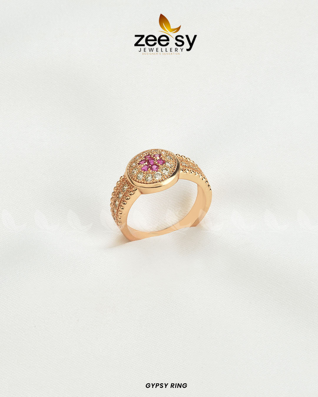 Gypsy Ring - by - Libasekhas UK - Registered Vendor of : Zeesy - 100% Original Designer Dresss