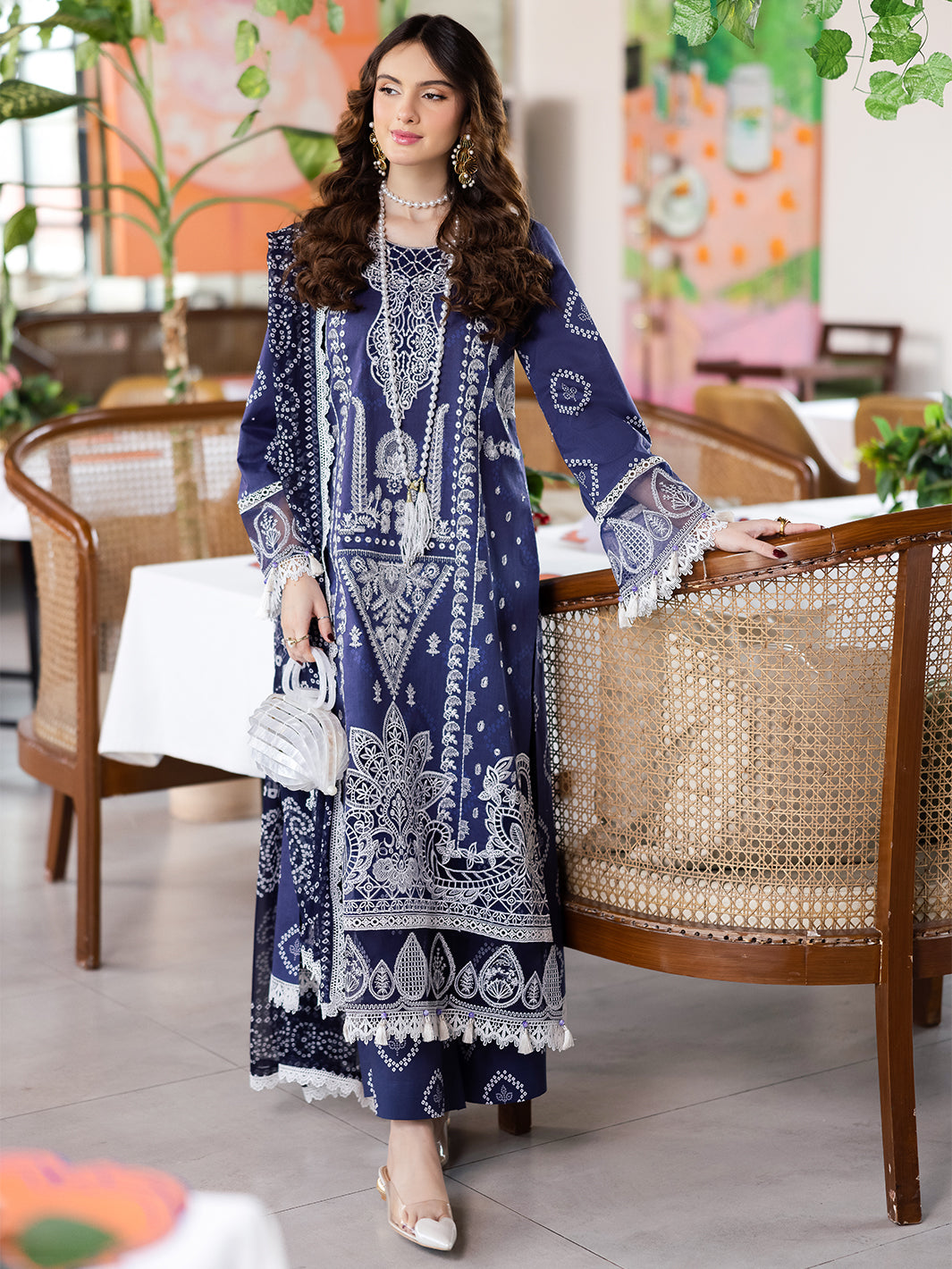 Mahnur | After Hours Luxury Lawn 25 | Garden Glee - by - Libasekhas UK - Registered Vendor of : Mahnur - 100% Original Designer Dresss