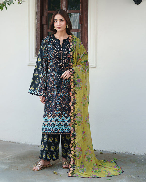 Roheenaz | Whispered Florals | Garden Mist - by Libasekhas UK - Registered Vendor of : Roheenaz - 100% Original Designer Dress