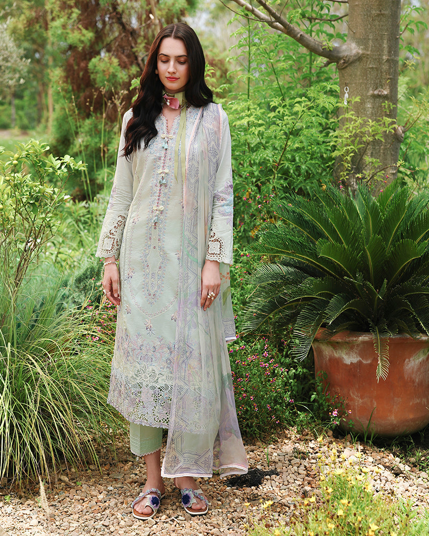 Mushq | The Secret Garden Lawn | Garden Royale - by Libasekhas UK - Registered Vendor of : Mushq - 100% Original Designer Dress