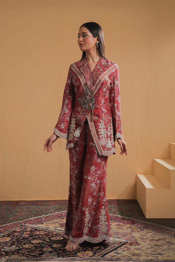 Shamaeel Ansari | Majestic Legacy | Ruby Royal Heritage - by Libasekhas UK - Registered Vendor of : Shamaeel Ansari - 100% Original Designer Dress
