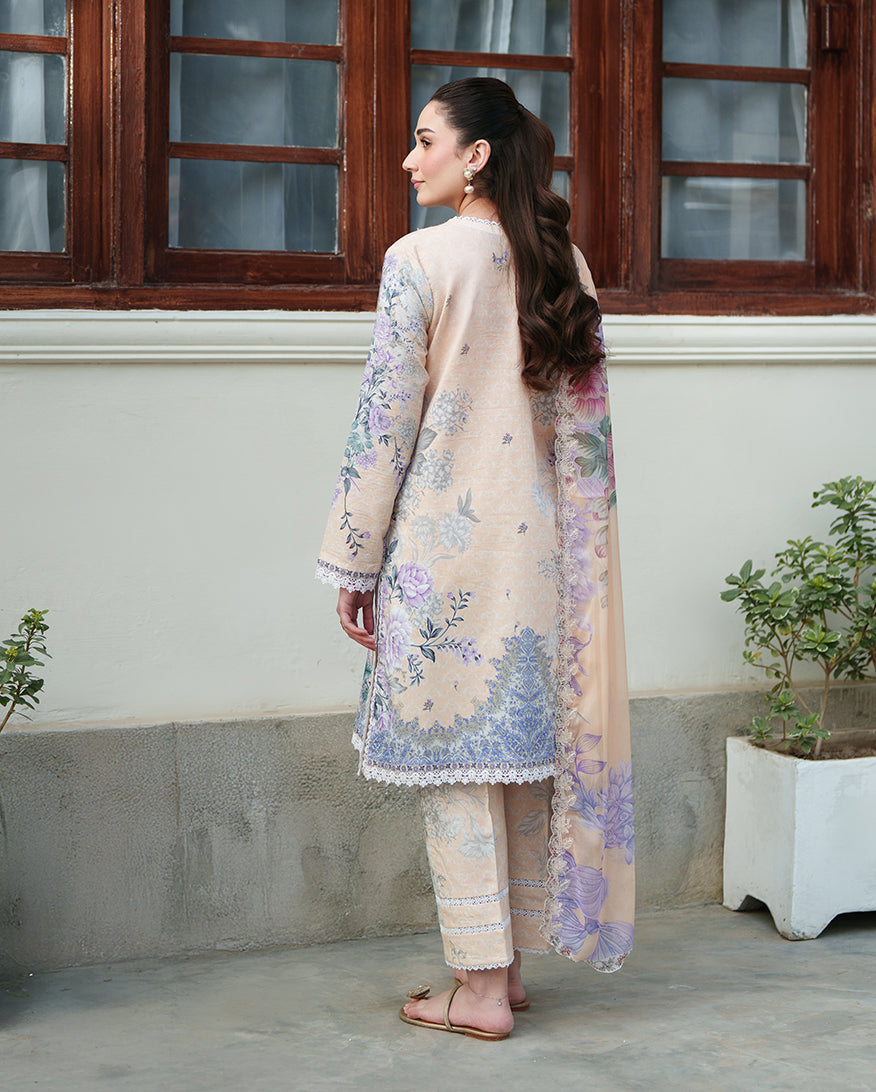 Roheenaz | Whispered Florals | Gentle Breeze - by Libasekhas UK - Registered Vendor of : Roheenaz - 100% Original Designer Dress