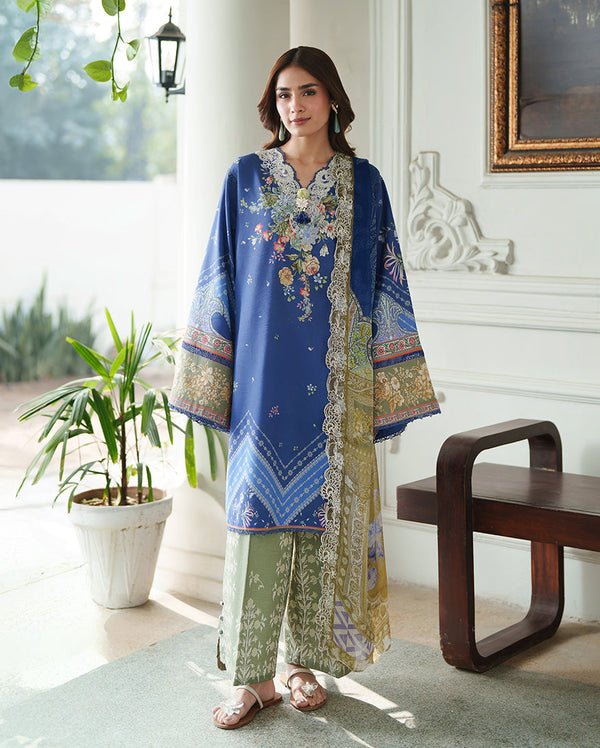Roheenaz | Whispered Florals | Gentle Petals - by Libasekhas UK - Registered Vendor of : Roheenaz - 100% Original Designer Dress