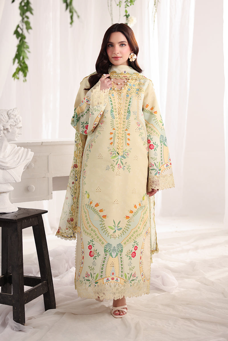Rangrasiya | Nova Sumemr Embroidered Edit 26 | Georgia - by Libasekhas UK - Registered Vendor of : Rangrasiya - 100% Original Designer Dress
