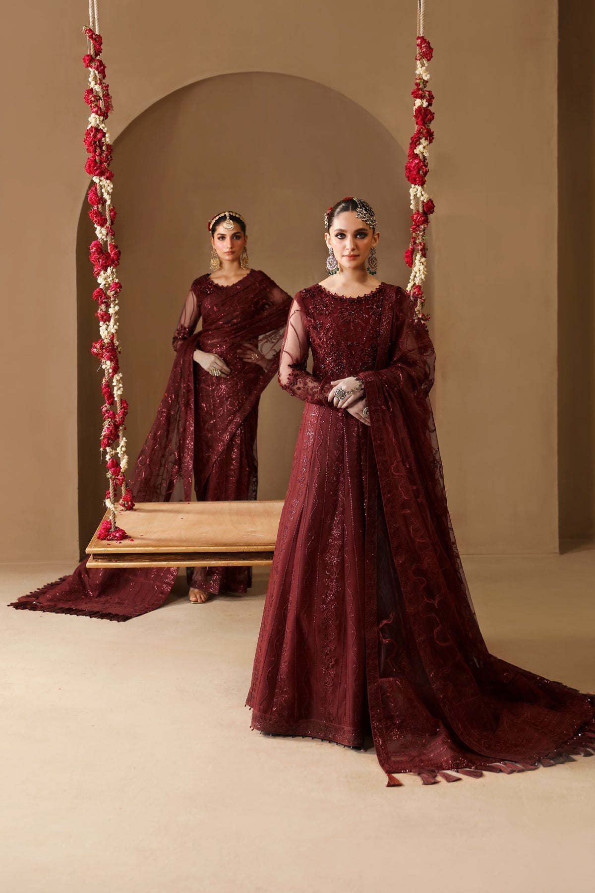 Alizeh | Reena Wedding Formals | AF-HM-4022-GULAB - by - Libasekhas UK - Registered Vendor of : Alizeh - 100% Original Designer Dresss