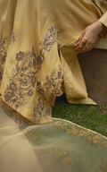 Asifa and Nabeel | Silk Edit 26 | Gilded Primrose - by Libasekhas UK - Registered Vendor of : Asifa and Nabeel - 100% Original Designer Dress