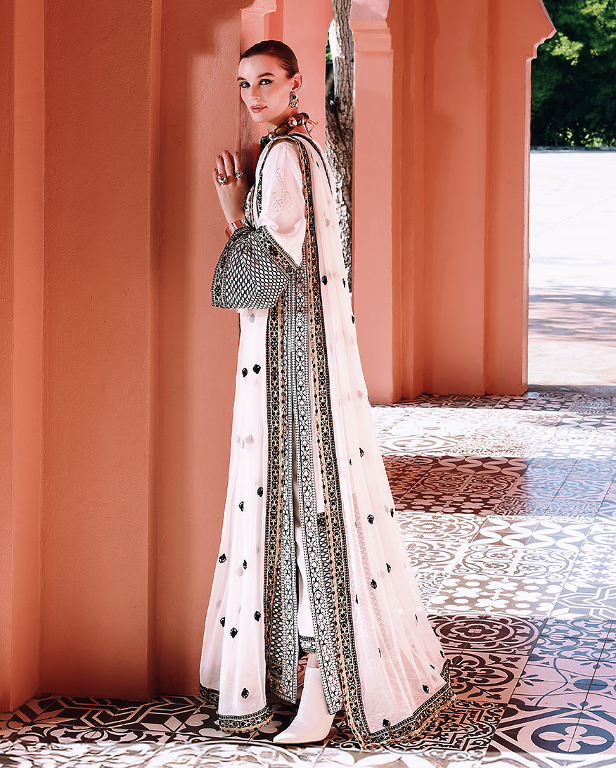 Mushq | Nuvera Raw Silk 26 | Gillian - by Libasekhas UK - Registered Vendor of : Mushq - 100% Original Designer Dress