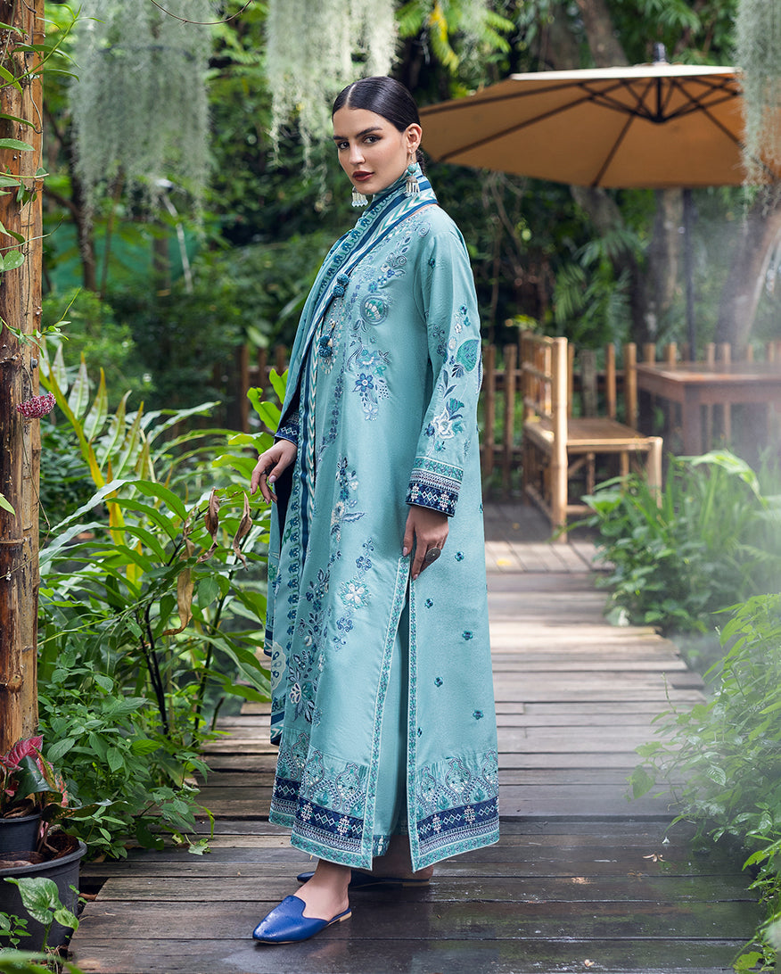 Mushq | Hemline Karandi | Glided Hour - by Libasekhas UK - Registered Vendor of : Mushq - 100% Original Designer Dress