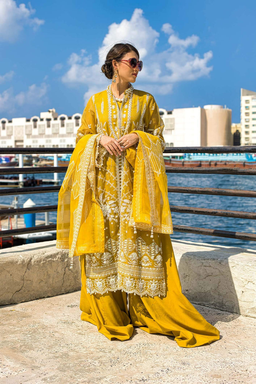 Kara | Kamdani Festive Collection | Glowing Aura - by - Libasekhas UK - Registered Vendor of : Kara - 100% Original Designer Dresss