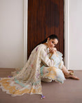 Roheenaz | Sunlit Tales Printed Embroidered Edit | Glowleaf - by Libasekhas - Registered Vendor of : Roheenaz - 100% Original Designer Dress