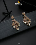 Golden Orchid Elegance - by - Libasekhas UK - Registered Vendor of : Zeesy - 100% Original Designer Dresss
