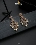 Golden Orchid Elegance - by - Libasekhas UK - Registered Vendor of : Zeesy - 100% Original Designer Dresss