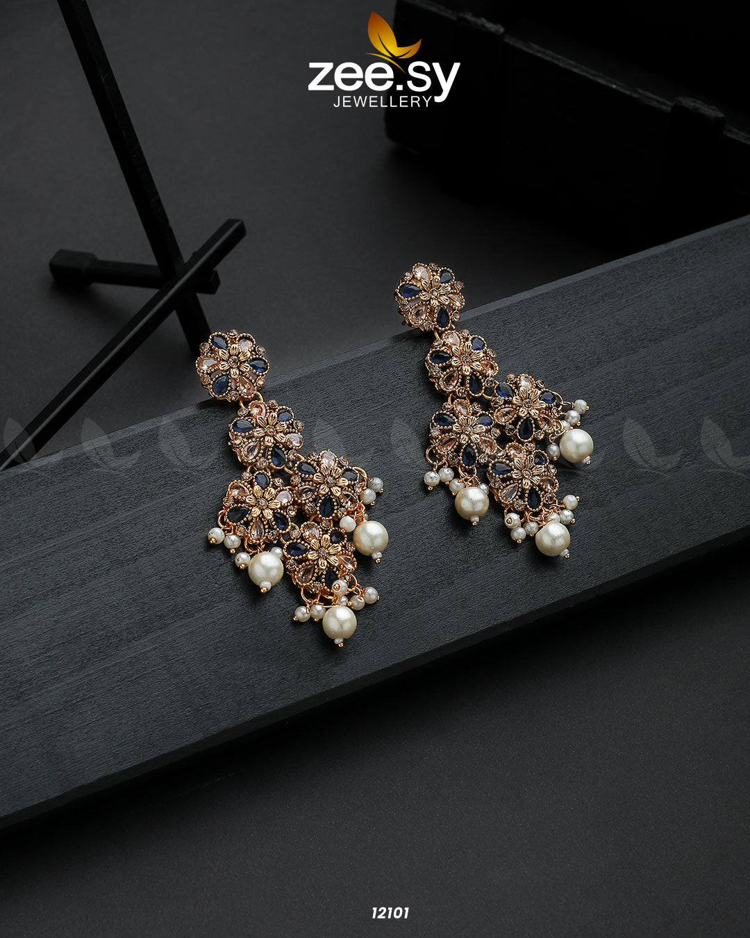 Golden Orchid Elegance - by - Libasekhas UK - Registered Vendor of : Zeesy - 100% Original Designer Dresss