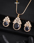 Zara's Pendant Set - by - Libasekhas UK - Registered Vendor of : Zeesy - 100% Original Designer Dresss