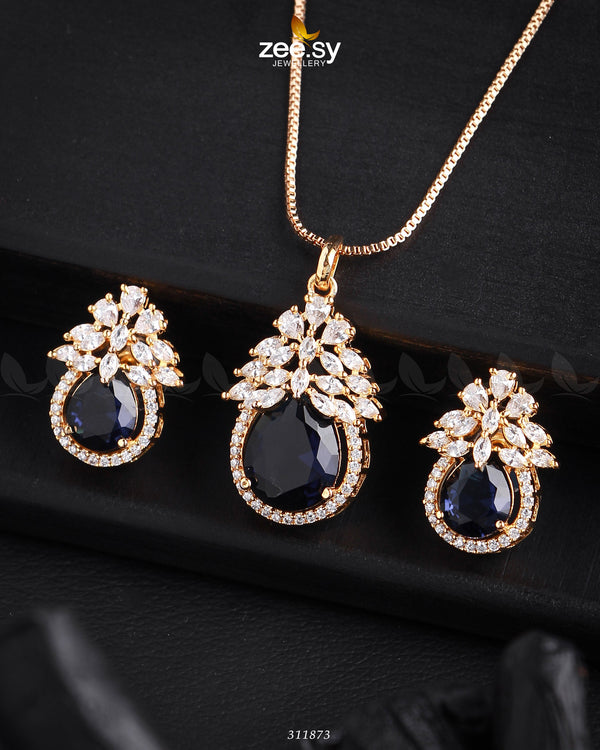 Zara's Pendant Set - by - Libasekhas UK - Registered Vendor of : Zeesy - 100% Original Designer Dresss