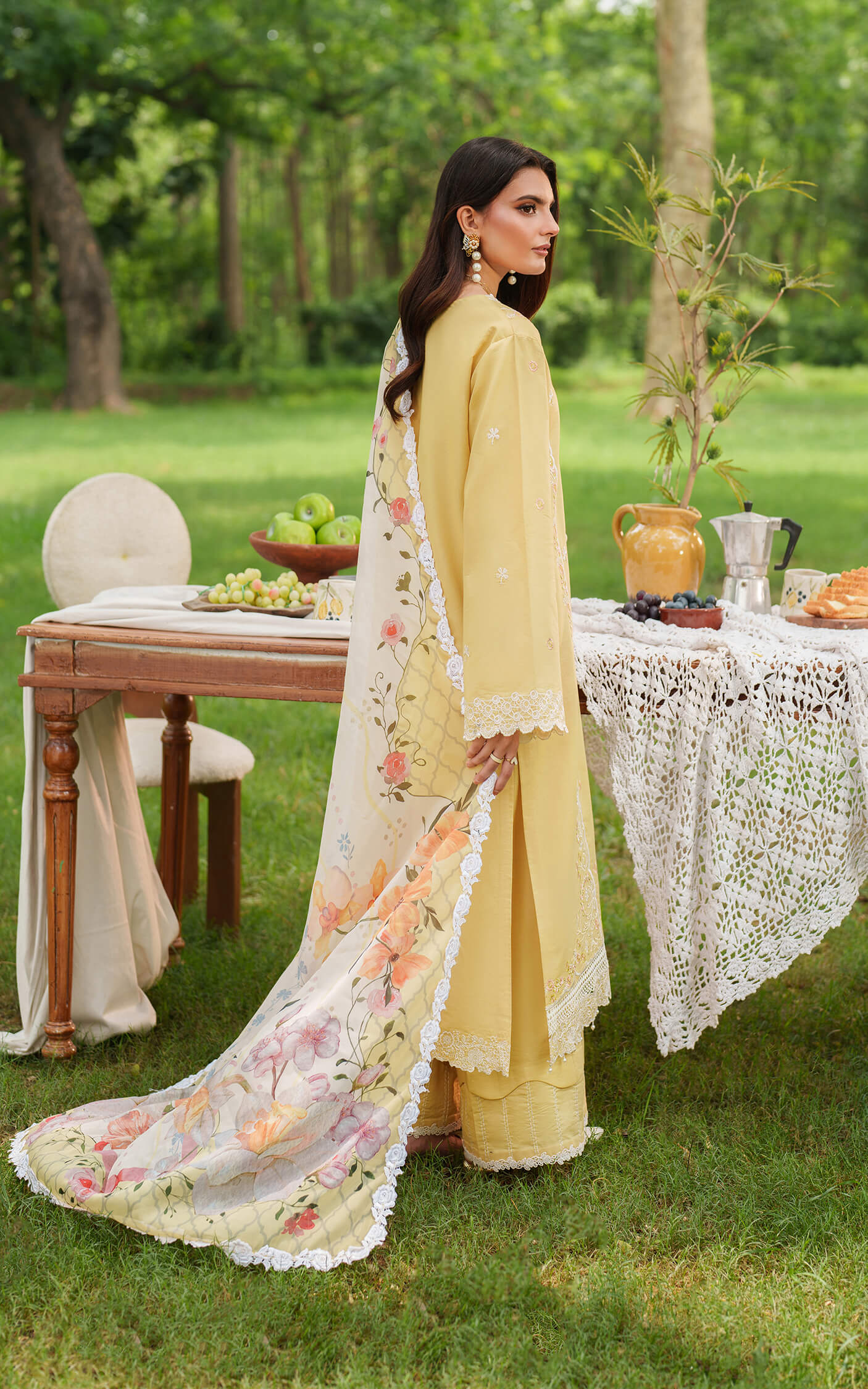 Asifa and Nabeel | Eden Cambric 25 | Golden Dust ECU25-10 - by Libasekhas UK - Registered Vendor of : Asifa and Nabeel - 100% Original Designer Dress