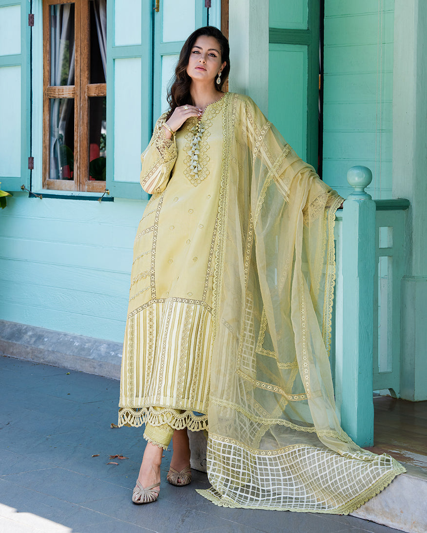 Mushq | Euphoria Pret | Golden Ember - by Libasekhas UK - Registered Vendor of : Mushq - 100% Original Designer Dress