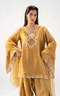 Asifa and Nabeel | Celevara Luxe | Golden Reverie - by Libasekhas UK - Registered Vendor of : Asifa and Nabeel - 100% Original Designer Dress