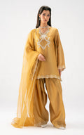 Asifa and Nabeel | Celevara Luxe | Golden Reverie - by Libasekhas UK - Registered Vendor of : Asifa and Nabeel - 100% Original Designer Dress