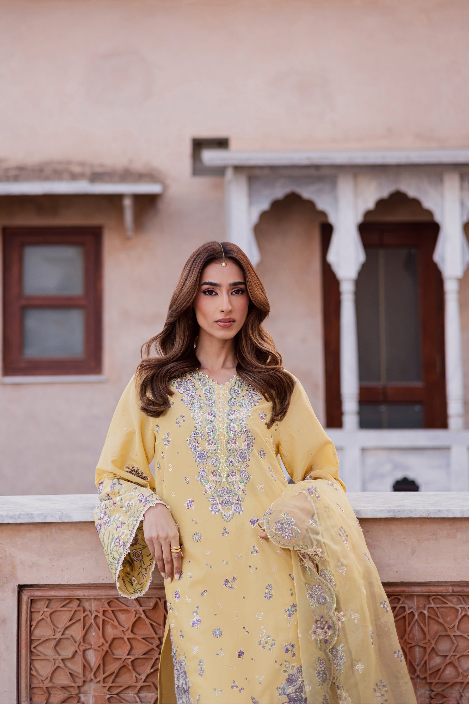 Batik | Festive Eid 26 | Goldilocks - by Libasekhas UK - Registered Vendor of : Batik - 100% Original Designer Dress