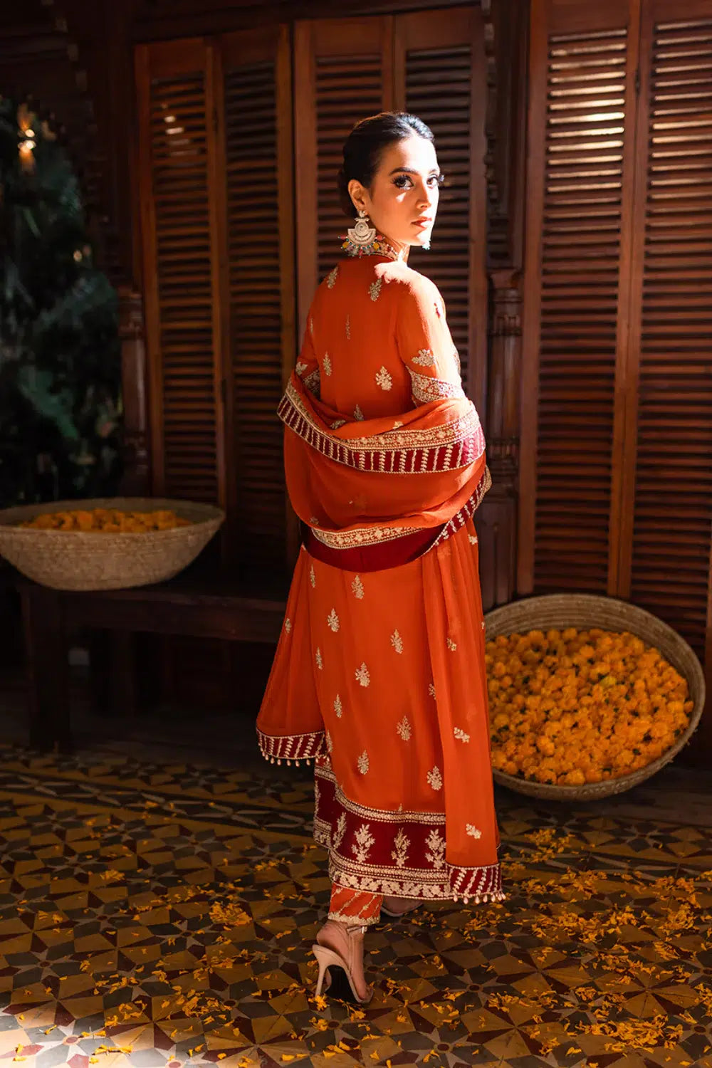 Azure | Embroidered Formals | Grandeur Glam - by - Libasekhas UK - Registered Vendor of : Azure - 100% Original Designer Dresss