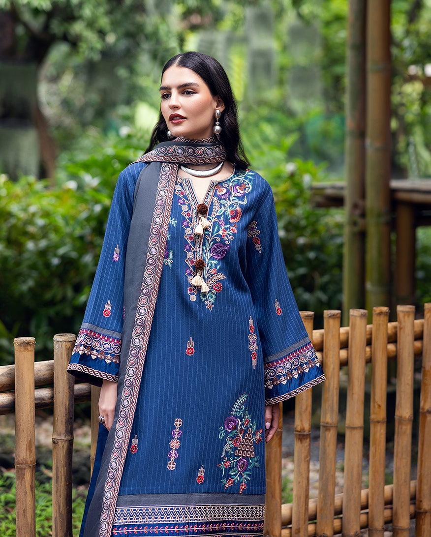 Mushq | Hemline Karandi | Granite Song - by Libasekhas UK - Registered Vendor of : Mushq - 100% Original Designer Dress