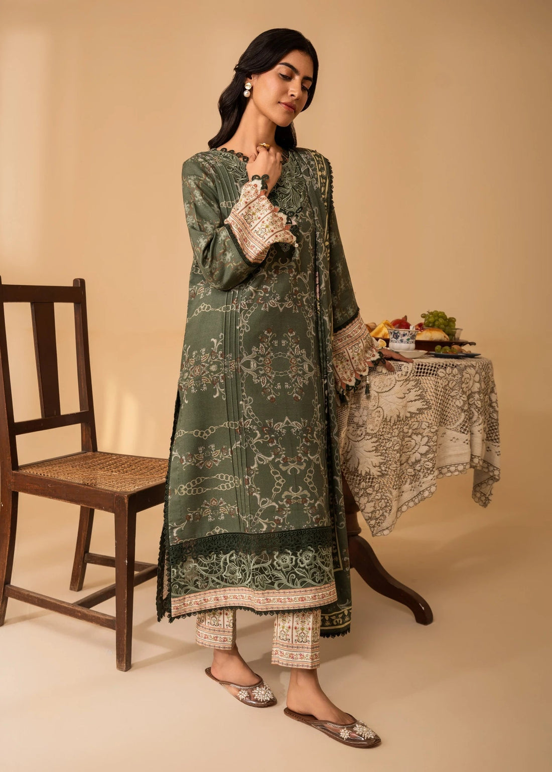 Nureh | Shades of Winter | AMARA (AZ-03) - by - Libasekhas UK - Registered Vendor of : Nureh - 100% Original Designer Dresss