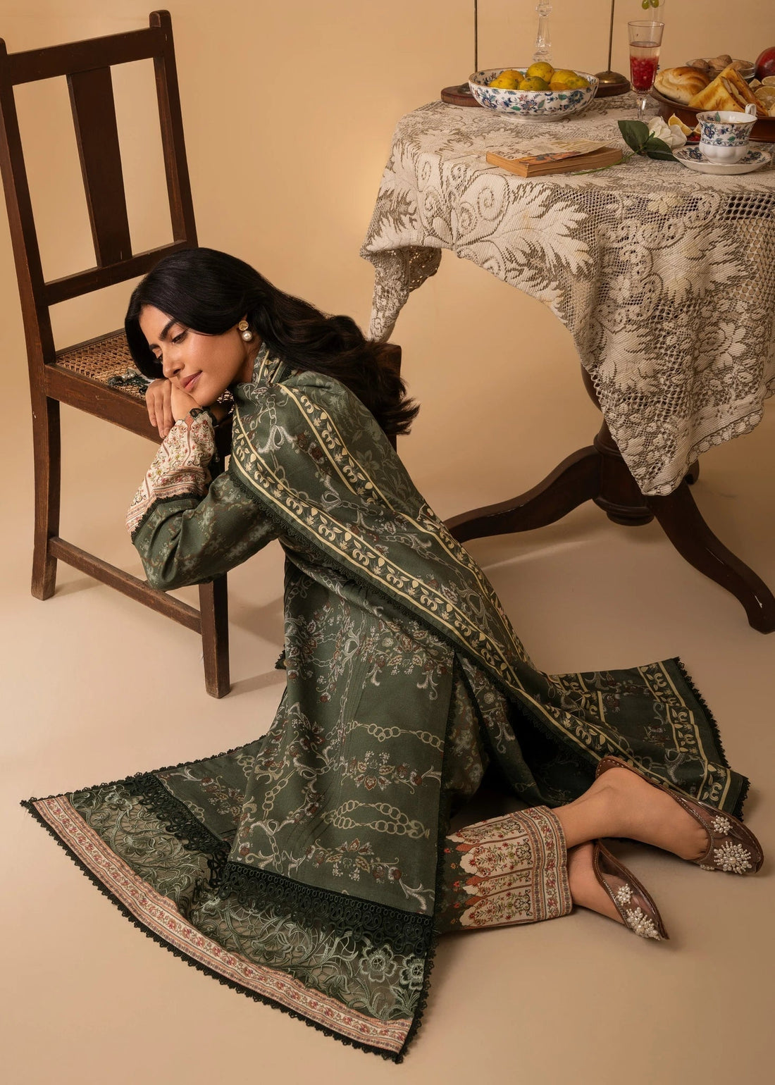 Nureh | Shades of Winter | AMARA (AZ-03) - by - Libasekhas UK - Registered Vendor of : Nureh - 100% Original Designer Dresss