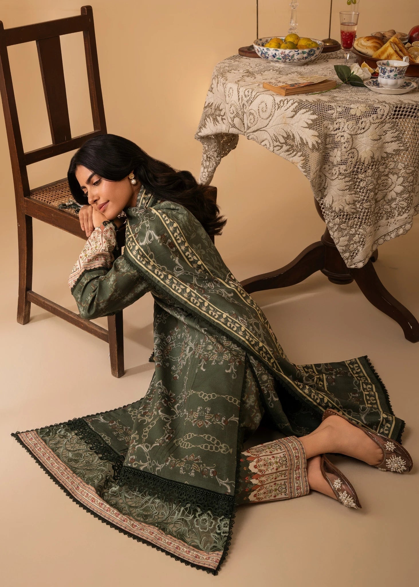 Nureh | Shades of Winter | AMARA (AZ-03) - by - Libasekhas UK - Registered Vendor of : Nureh - 100% Original Designer Dresss