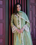Mushq | Euphoria Pret | Green Solace - by Libasekhas UK - Registered Vendor of : Mushq - 100% Original Designer Dress