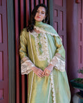 Mushq | Euphoria Pret | Green Solace - by Libasekhas UK - Registered Vendor of : Mushq - 100% Original Designer Dress