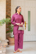 Sahar | Pre Essential Emb Edit | Mulberry Rose - by Libasekhas UK - Registered Vendor of : Sahar - 100% Original Designer Dress