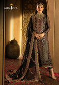 Asim Jofa | Velvet Festive 23 | AJVF-01 - by - Libasekhas UK - Registered Vendor of : Asim Jofa - 100% Original Designer Dresss