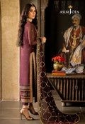 Asim Jofa | Velvet Festive 23 | AJVF-12 - by - Libasekhas UK - Registered Vendor of : Asim Jofa - 100% Original Designer Dresss