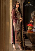 Asim Jofa | Velvet Festive 23 | AJVF-12 - by - Libasekhas UK - Registered Vendor of : Asim Jofa - 100% Original Designer Dresss