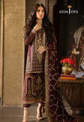 Asim Jofa | Velvet Festive 23 | AJVF-12 - by - Libasekhas UK - Registered Vendor of : Asim Jofa - 100% Original Designer Dresss