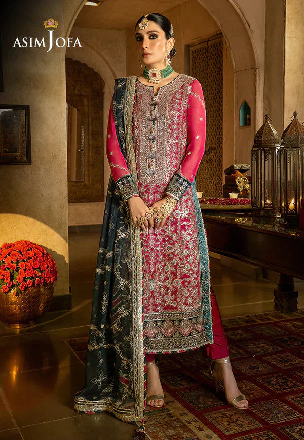 Asim Jofa | Velvet Festive 23 | AJVF-06 - by - Libasekhas UK - Registered Vendor of : Asim Jofa - 100% Original Designer Dresss