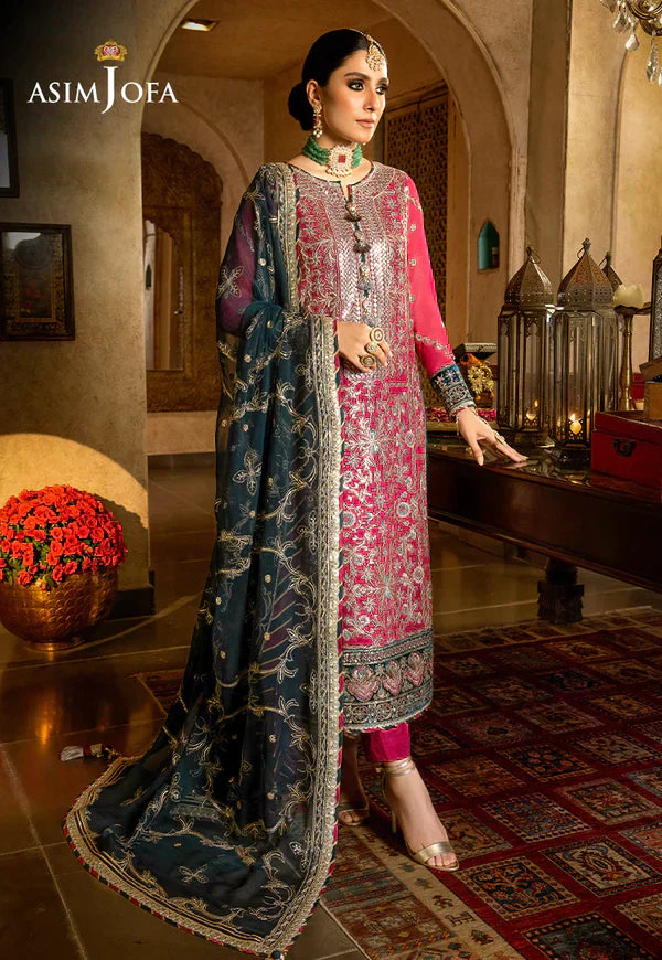 Asim Jofa | Velvet Festive 23 | AJVF-06 - by - Libasekhas UK - Registered Vendor of : Asim Jofa - 100% Original Designer Dresss