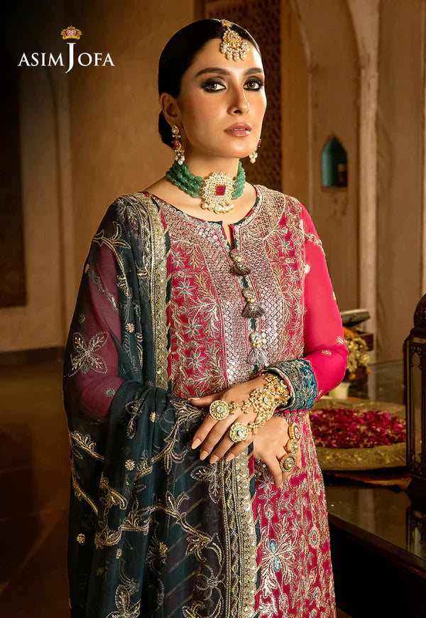 Asim Jofa | Velvet Festive 23 | AJVF-06 - by - Libasekhas UK - Registered Vendor of : Asim Jofa - 100% Original Designer Dresss