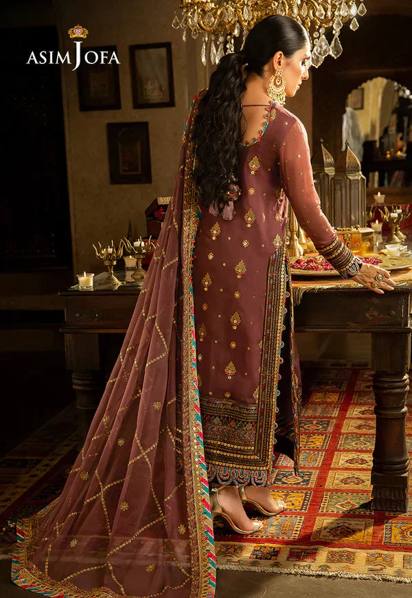 Asim Jofa | Velvet Festive 23 | AJVF-02 - by - Libasekhas UK - Registered Vendor of : Asim Jofa - 100% Original Designer Dresss