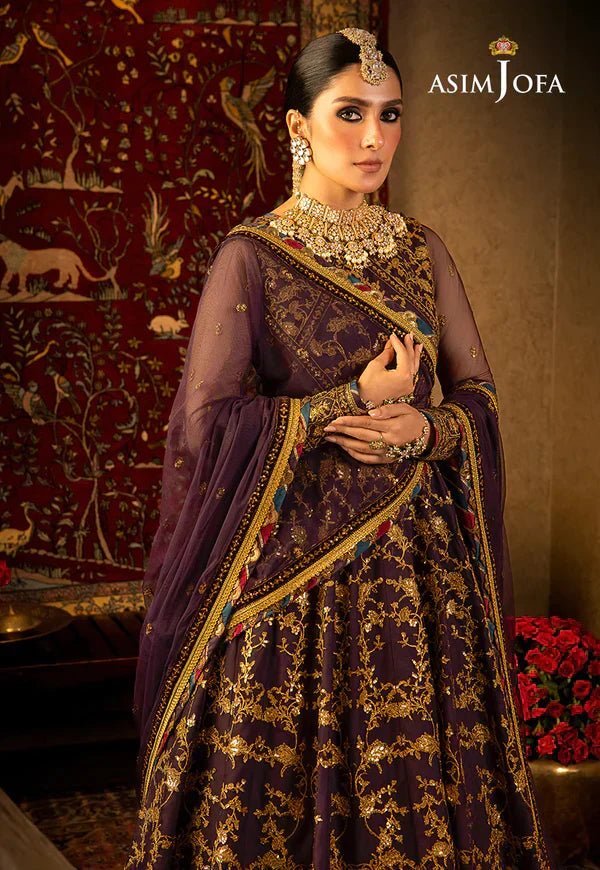Asim Jofa | Velvet Festive 23 | AJVF-03 - by - Libasekhas UK - Registered Vendor of : Asim Jofa - 100% Original Designer Dresss