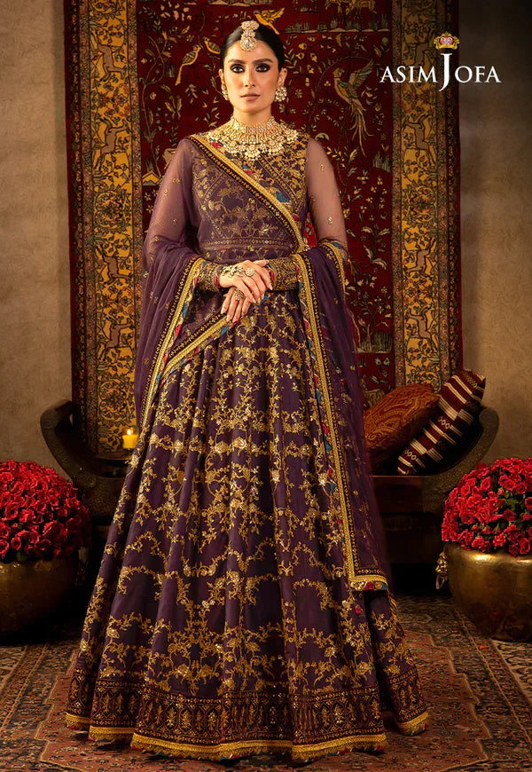 Asim Jofa | Velvet Festive 23 | AJVF-03 - by - Libasekhas UK - Registered Vendor of : Asim Jofa - 100% Original Designer Dresss