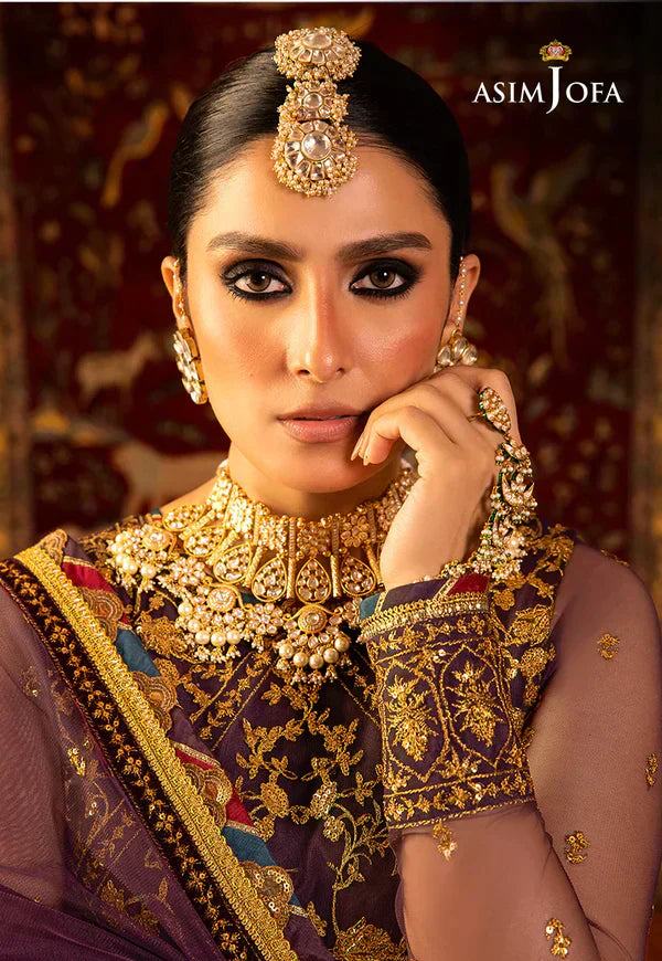 Asim Jofa | Velvet Festive 23 | AJVF-03 - by - Libasekhas UK - Registered Vendor of : Asim Jofa - 100% Original Designer Dresss