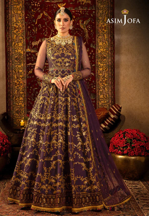 Asim Jofa | Velvet Festive 23 | AJVF-03 - by - Libasekhas UK - Registered Vendor of : Asim Jofa - 100% Original Designer Dresss