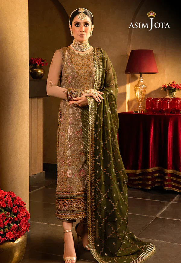 Asim Jofa | Velvet Festive 23 | AJVF-05 - by - Libasekhas UK - Registered Vendor of : Asim Jofa - 100% Original Designer Dresss